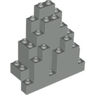 Lego skála 3x8x7, světle šedá (4106346, 4161046)